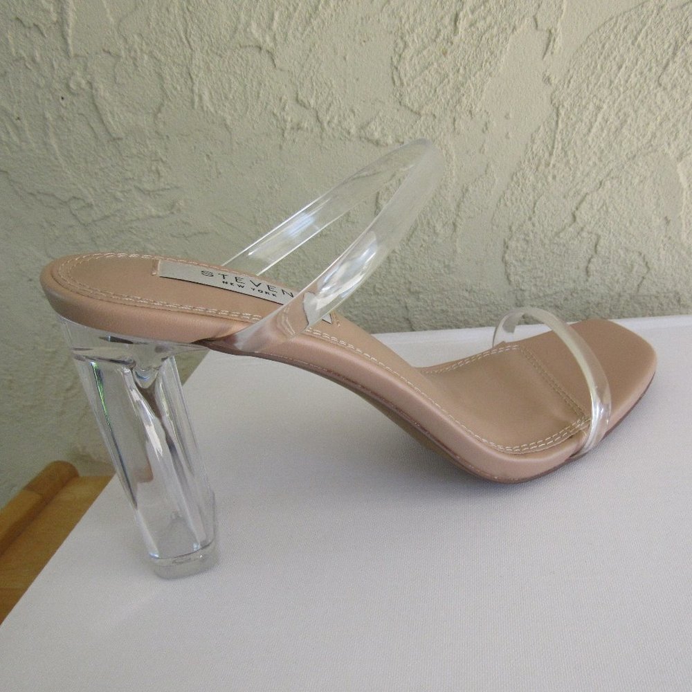 Steven Steve Madden Jacee Clear Heels
